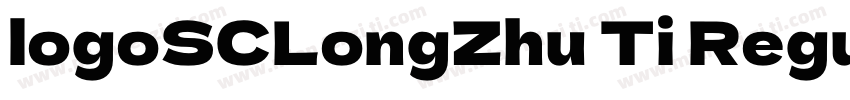 logoSCLongZhu Ti Regular字体字体转换